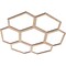 Ekena Millwork Florin Wood Fretwork Pierced Ceiling Medallion, Alder, 20"OD x 7"ID x 3/8"T CMWP20X20X0375FOAL - alternate 2